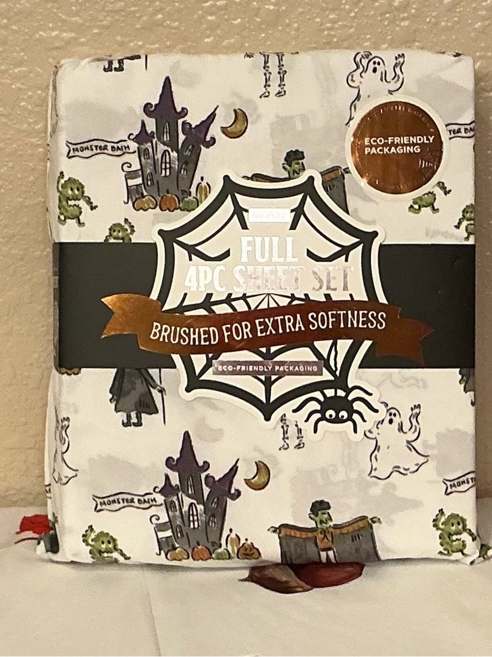 Halloween Haunted Castles, Skeletons & Dracula Print Full Sheet Set